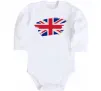 Детский боди Прапор Англії Белый фото