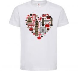 Детская футболка Серце Англія