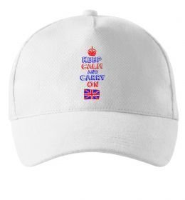 Кепка Keep calm and carry on England