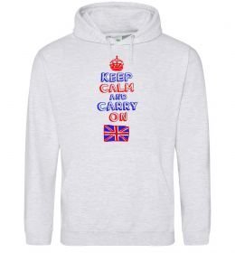 Жіноча толстовка (худі) Keep calm and carry on England