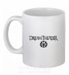 Чашка керамическая белая Dream Theater Размер S Белый фото