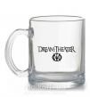 Чашка стеклянная белая Dream Theater Размер S Прозрачный фото