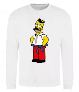 Свитшот Гомер українець Белый фото