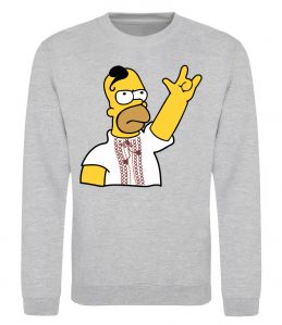 Свитшот Сімпсон українець