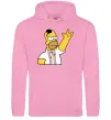 Жіноча толстовка (худі) Сімпсон українець Рожевий фото