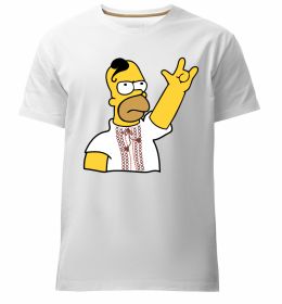 Чоловіча преміум футболка Сімпсон українець