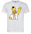Мужская футболка Сімпсон українець Белый фото
