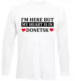 Лонгслив Donetsk center of freedom Черный фото