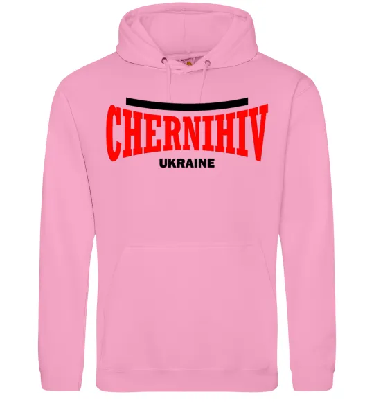 Мужская толстовка (худи) Chernihiv Ukraine Розовый фото
