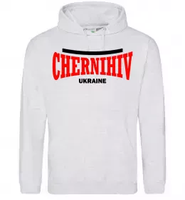 Чоловіча толстовка (худі) Chernihiv lover Білий фото