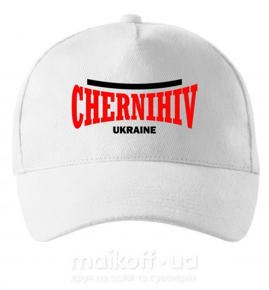 Кепка Chernihiv Ukraine Білий фото