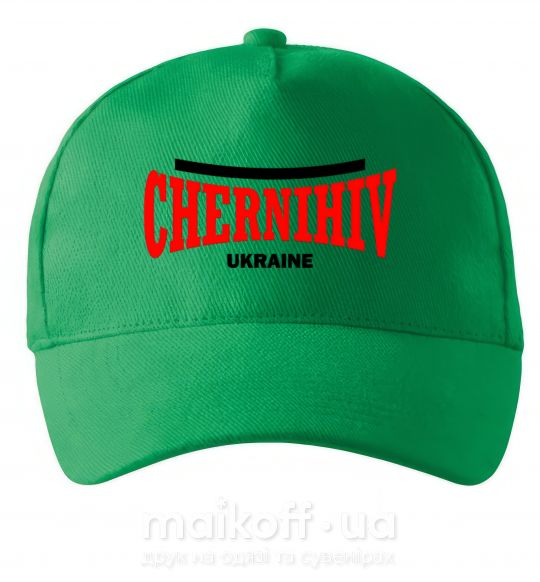 Кепка Chernihiv Ukraine Зеленый фото