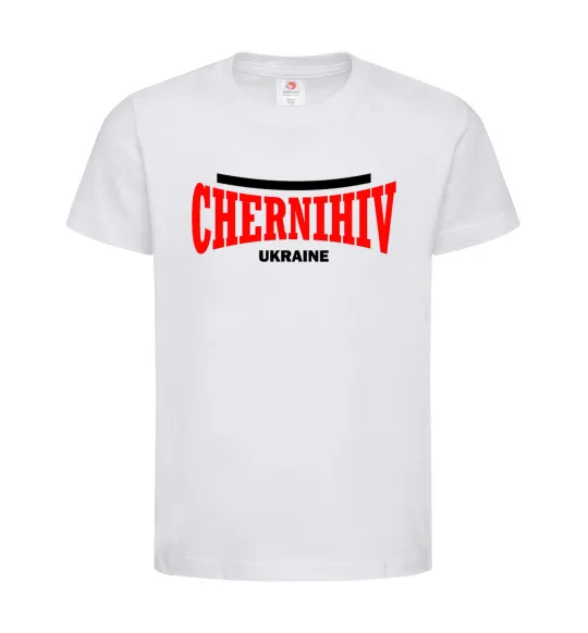Дитяча футболка Chernihiv Ukraine Білий фото