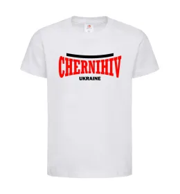 Дитяча футболка Chernihiv Ukraine Білий фото
