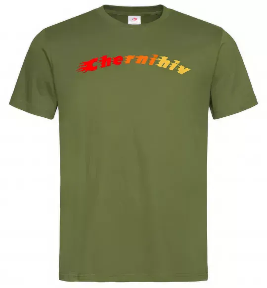 Мужская футболка Fire Chernihiv Оливковый фото