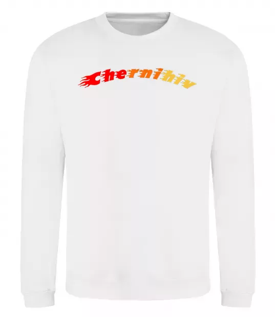 Світшот Fire Chernihiv Білий фото