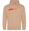 Жіноча толстовка (худі) Fire Chernihiv Пісочний фото