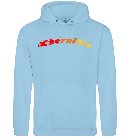 Женская толстовка (худи) Fire Chernihiv Голубой фото