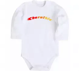 Детский боди Fire Chernihiv Белый фото