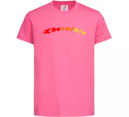 Детская футболка Fire Chernihiv Ярко-розовый фото