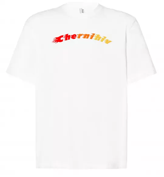 Футболка Оверсайз Fire Chernihiv Белый фото