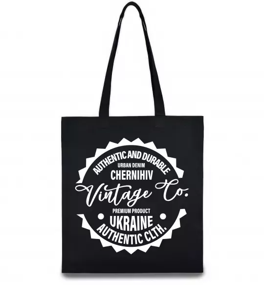 Эко-сумка Chernihiv Vintage Co Черный фото