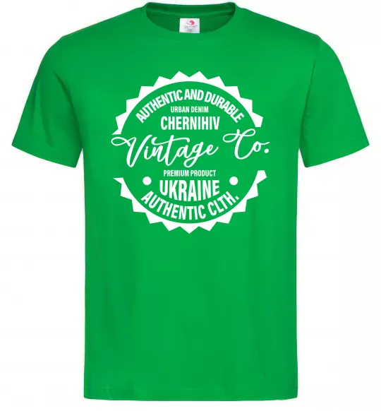 Чоловіча футболка Chernihiv Vintage Co Зелений фото