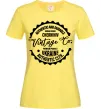 Женская футболка Chernihiv Vintage Co Лимонный Женская футболка Chernihiv Vintage Co Лимонный фото