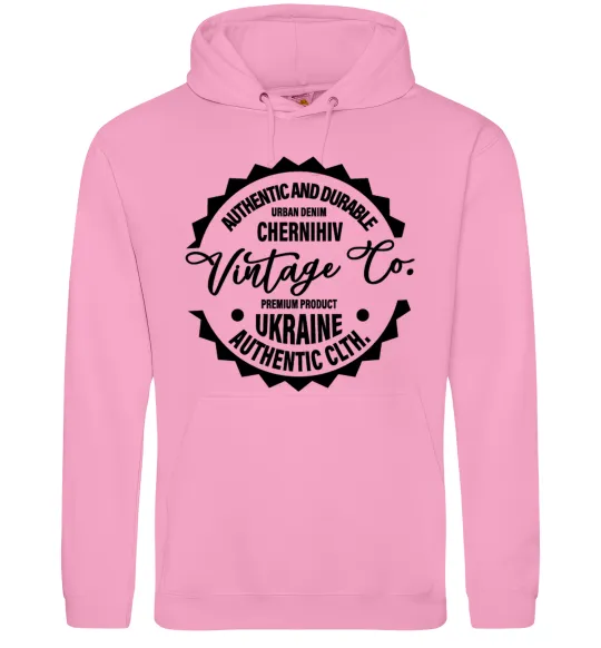 Чоловіча толстовка (худі) Chernihiv Vintage Co Рожевий фото