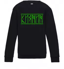 Детский Свитшот Рідний Київ Серый меланж фото