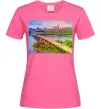 Женская футболка My Kyiv Ярко-розовый Женская футболка My Kyiv Ярко-розовый фото