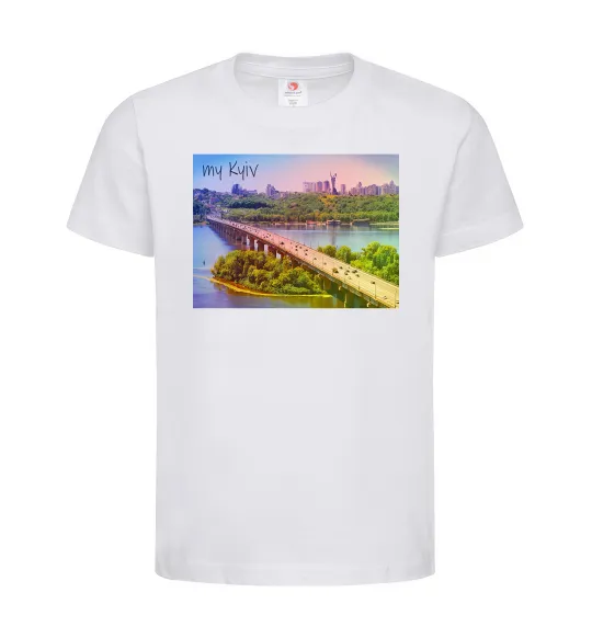 Детская футболка My Kyiv Белый фото