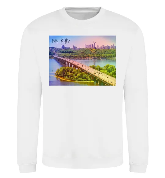 Свитшот My Kyiv Белый фото