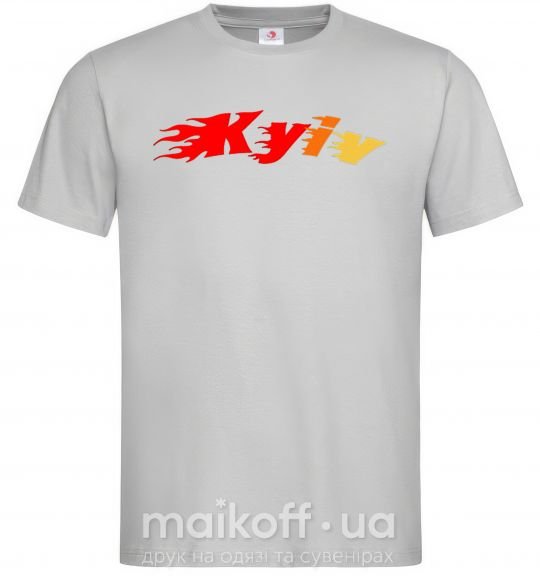 Мужская футболка Fire Kyiv Серый фото