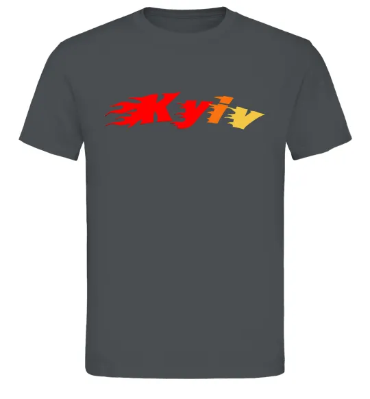 Мужская футболка Fire Kyiv Графит фото