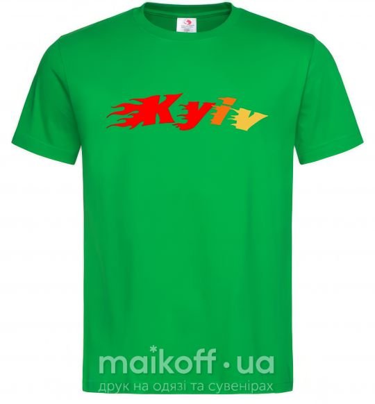 Чоловіча футболка Fire Kyiv Зелений фото