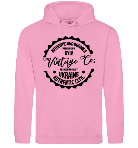 Жіноча толстовка (худі) Kyiv Vintage Co Рожевий фото
