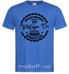 Мужская футболка Kyiv Vintage Co Ярко-синий фото