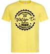 Мужская футболка Kyiv Vintage Co Лимонный фото