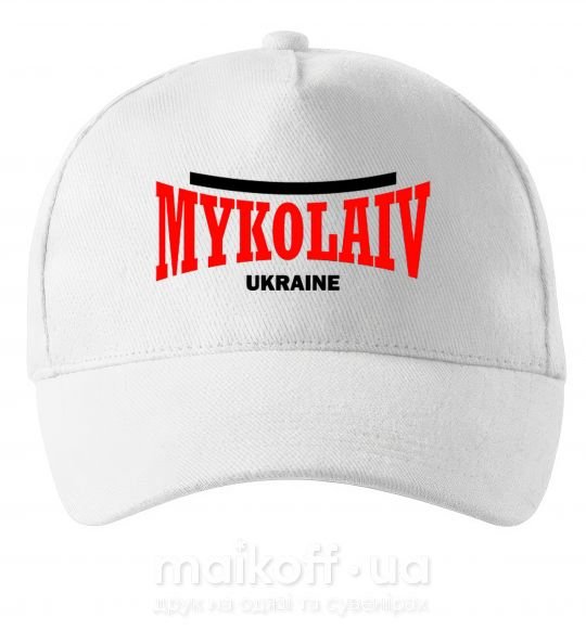 Кепка Mykolaiv Ukraine Білий фото