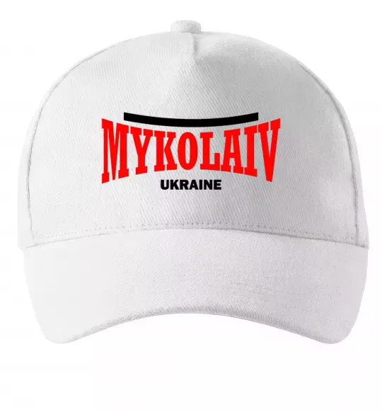 Кепка Mykolaiv Ukraine Білий фото