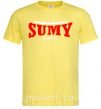 Чоловіча футболка Sumy Ukraine Лимонний фото