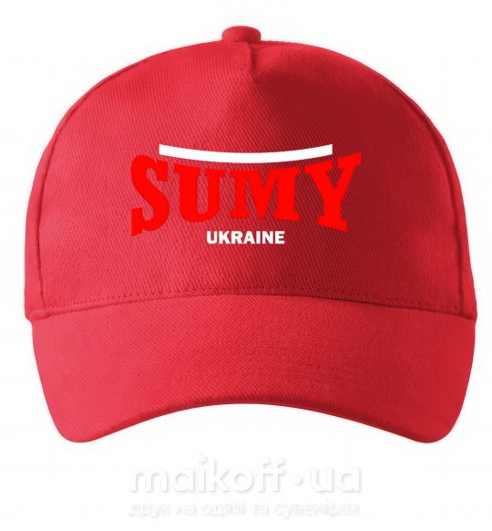 Кепка Sumy Ukraine Червоний фото