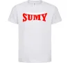 Детская футболка Sumy Ukraine Белый фото