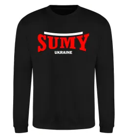 Світшот Sumy Ukraine Чорний фото