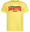 Чоловіча футболка Donetsk Ukraine Лимонний фото