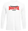 Лонгслив Donetsk Ukraine Белый фото