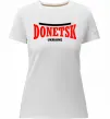Женская премиум футболка Donetsk Ukraine Белый фото