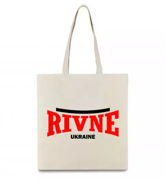 Еко-сумка Rivne Ukraine Бежевий фото