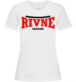Женская футболка Rivne Ukraine